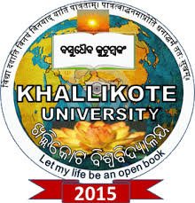 Khallikote University Logo